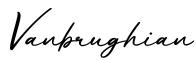 单词Vanbrughian书写
