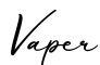单词Vaper书写