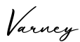 单词Varney书写