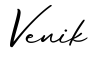单词Venik书写
