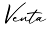 单词Venta书写