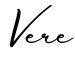 单词Vere书写