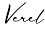 单词Verel书写