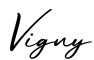 单词Vigny书写
