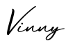 单词Vinny书写
