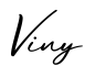 单词Viny书写