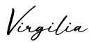 单词Virgilia书写