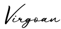 单词Virgoan书写