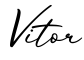 单词Vitor书写
