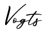单词Vogts书写