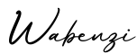 单词Wabenzi书写