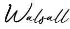 单词Walsall书写