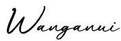 单词Wanganui书写
