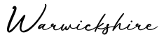 单词Warwickshire书写