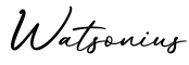 单词Watsonius书写
