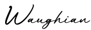 单词Waughian书写
