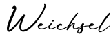 单词Weichsel书写