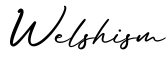单词Welshism书写