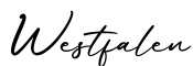 单词Westfalen书写