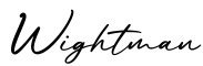 单词Wightman书写