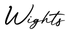 单词Wights书写