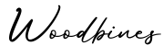单词Woodbines书写