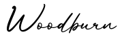 单词Woodburn书写