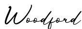 单词Woodford书写