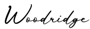 单词Woodridge书写