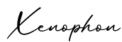 单词Xenophon书写