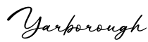单词Yarborough书写