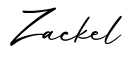 单词Zackel书写