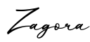 单词Zagora书写