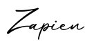 单词Zapien书写