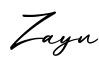 单词Zayn书写