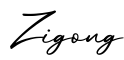 单词Zigong书写