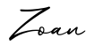 单词Zoan书写