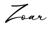 单词Zoar书写