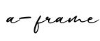 单词a-frame书写