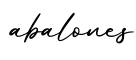 单词abalones书写