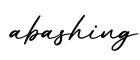 单词abashing书写