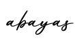 单词abayas书写