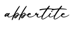 单词abbertite书写