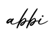 单词abbi书写