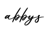 单词abbys书写