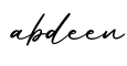 单词abdeen书写
