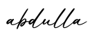单词abdulla书写