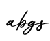 单词abgs书写