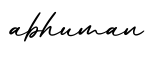 单词abhuman书写