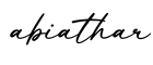 单词abiathar书写
